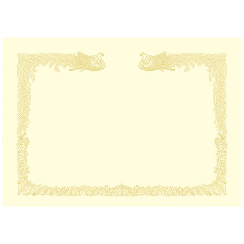 ササガワ OA賞状用紙A3 縦書 クリーム 100枚 10-1487 1個（ご注文単位1個）【直送品】