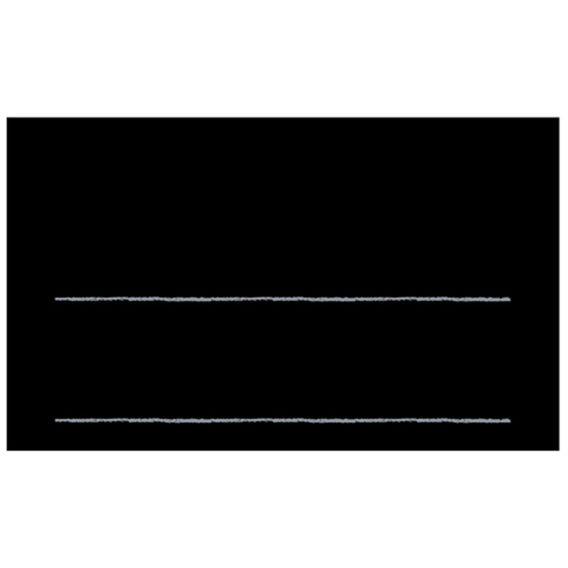 ササガワ 手書きPOP用カード 名刺サイズ ブラック 1個（ご注文単位1個）【直送品】