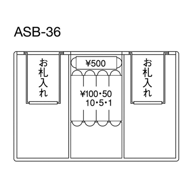 セントリー 手提金庫 ASB-36 1個(ご注文単位1個)【直送品】