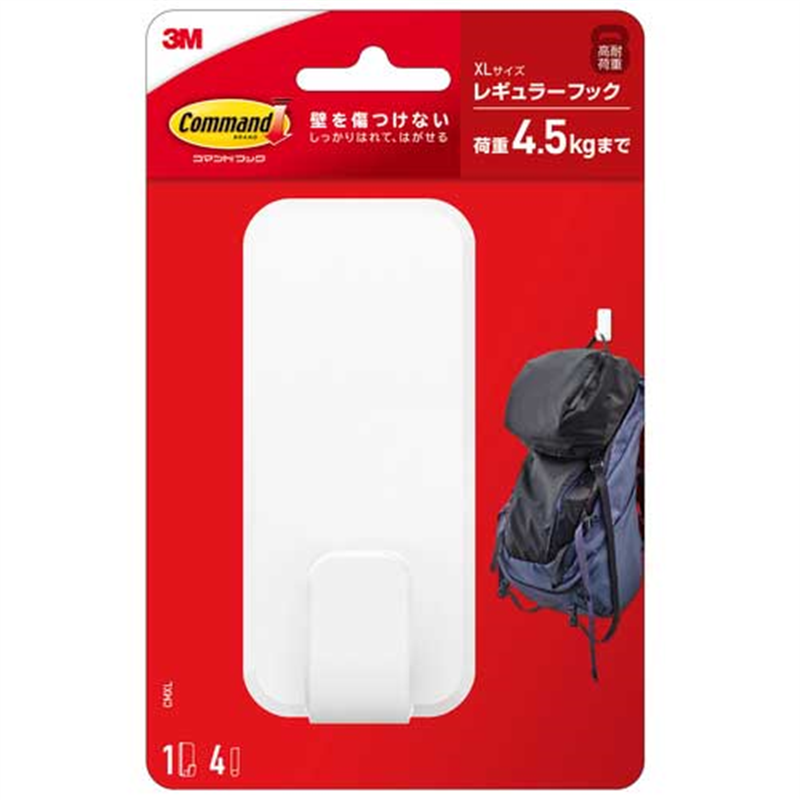 スリーエム ジャパン コマンドフック CMXL (XLサイズ) 1個（ご注文単位1個）【直送品】