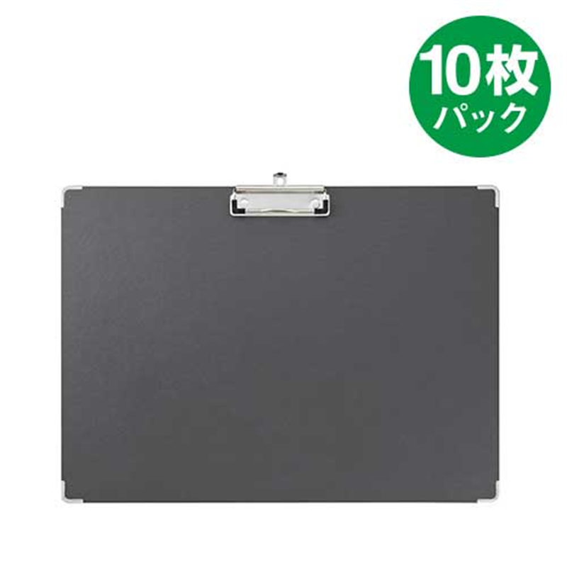 キングジム 用箋挟み A3S 8337-BK 10枚 1個(ご注文単位1個)【直送品】