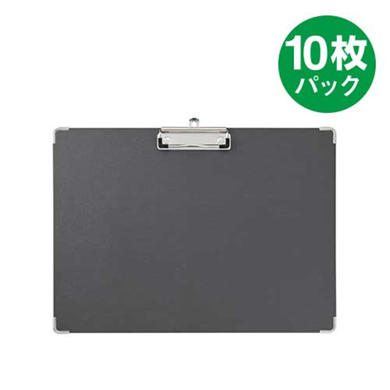 キングジム 用箋挟み B4S 8336-BK 10枚 1個(ご注文単位1個)【直送品】