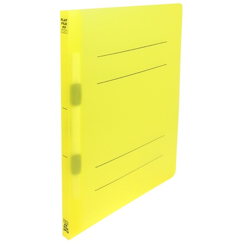 ビュートン フラットファイルPP A4S FF-A4S-CY 10冊 1個（ご注文単位1個）【直送品】
