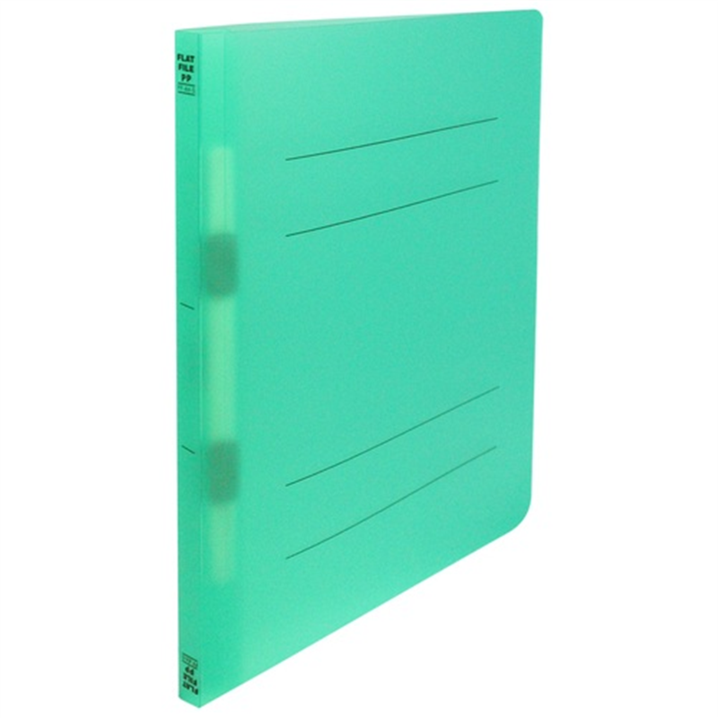 ビュートン フラットファイルPP A4S FF-A4S-CG 10冊 1個（ご注文単位1個）【直送品】