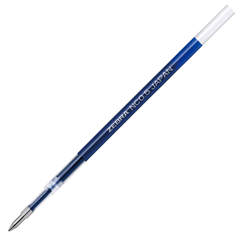 ゼブラ ボールペン替芯NC-0.5 RNC5-BL 青 10本 1個（ご注文単位1個）【直送品】