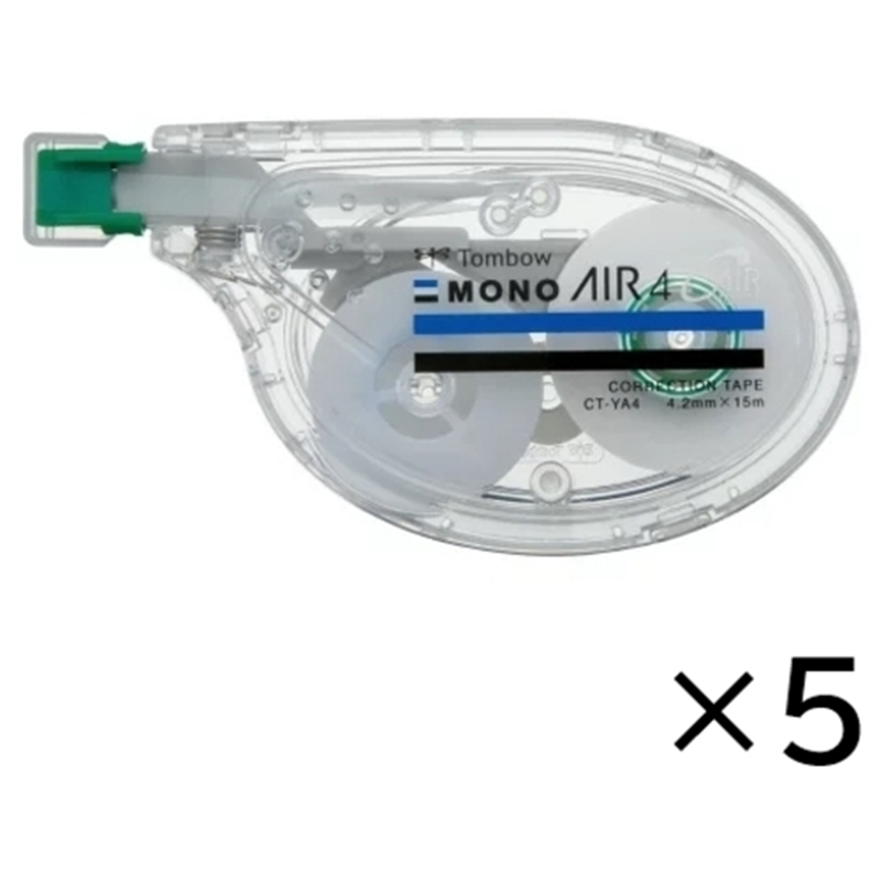 トンボ鉛筆 修正テープ モノエアーヨコ引き CT-YA4 5個/箱（ご注文単位1箱）【直送品】
