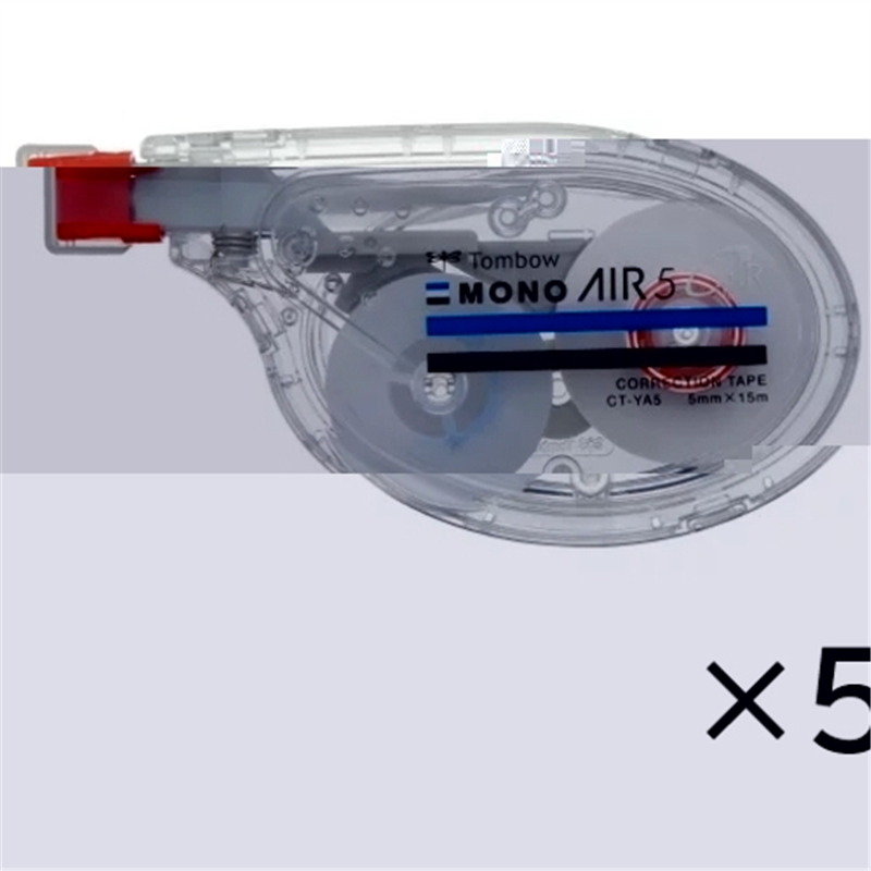 トンボ鉛筆 修正テープ モノエアーヨコ引き CT-YA5 5個/箱（ご注文単位1箱）【直送品】
