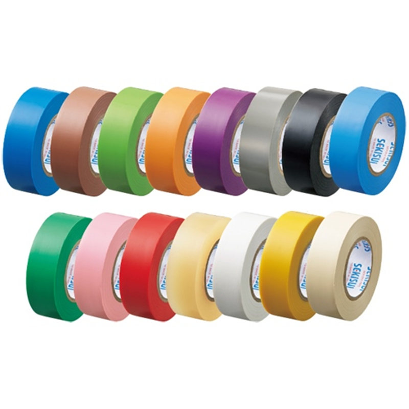 セキスイ エスロンテープ #360 19mm×10m 15色セット 1個（ご注文単位1個）【直送品】