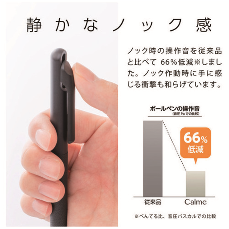 ぺんてる 単色BP Calme0.5 黒 BXA105A-A 10本 1個(ご注文単位1個)【直送品】