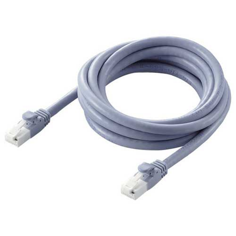 エレコム LANケーブルCat6A RoHS ブルー 2m*5本 1個（ご注文単位1個）【直送品】