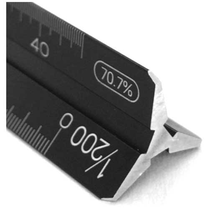 ステッドラー 三角スケール コピーダウン15cm 561 7-15 1個(ご注文単位1個)【直送品】