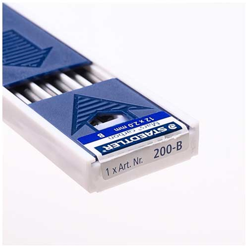 ステッドラー マルス カーボン芯B 200-B 1個（ご注文単位1個）【直送品】