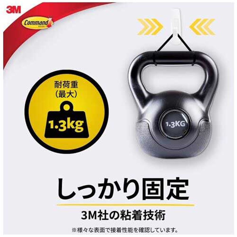 スリーエム ジャパン コマンドフック CM1M-8 M 8個/箱（ご注文単位1箱）【直送品】