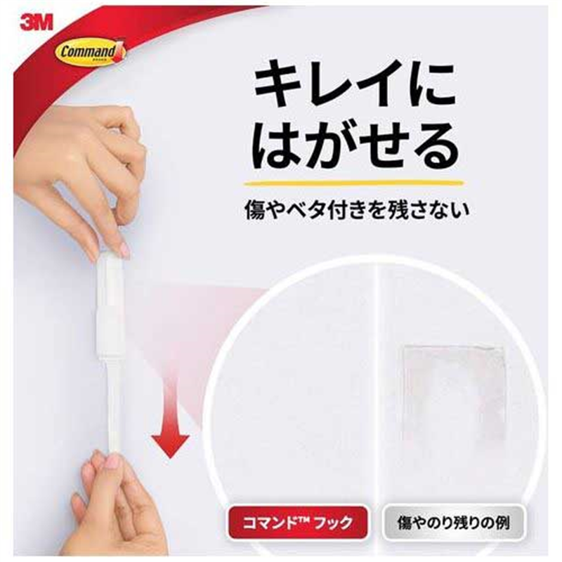 スリーエム ジャパン コマンドフック CM1M-8 M 8個/箱（ご注文単位1箱）【直送品】