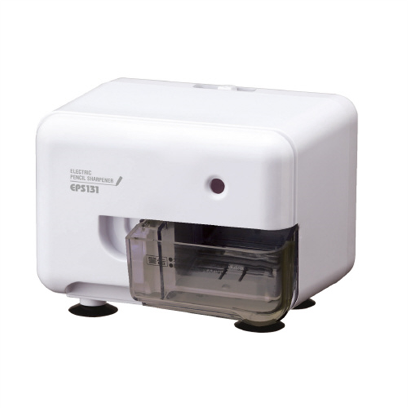 アスカ 電動シャープナー 芯先調整付 白 EPS131W 1個（ご注文単位1個）【直送品】