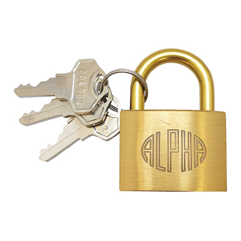 アルファ シリンダー錠 NO.1000-35 袋入 35mm 1個（ご注文単位1個）【直送品】