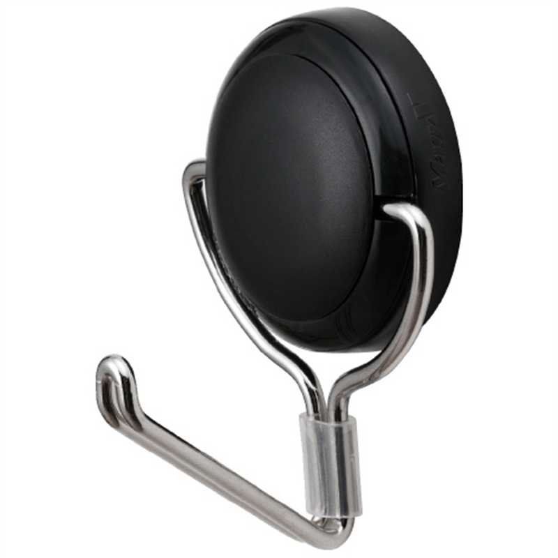 マグエックス マグネットフックゼロスライド MZR-6K黒 M 1個（ご注文単位1個）【直送品】