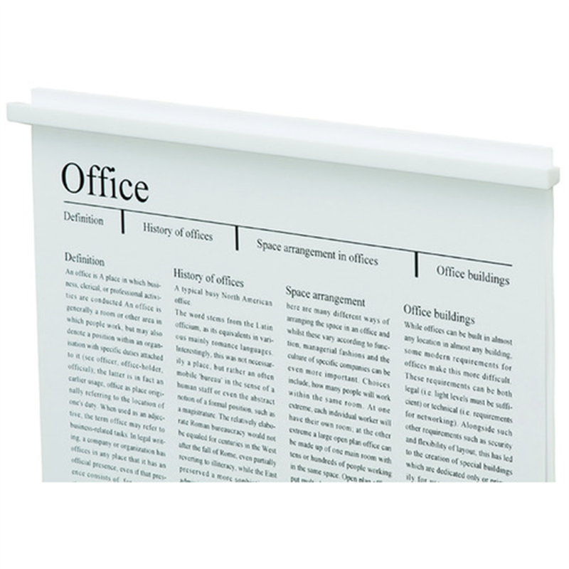 マグエックス マグネットスリムバー3本MSLB-220-3P-W 白 1個(ご注文単位1個)【直送品】