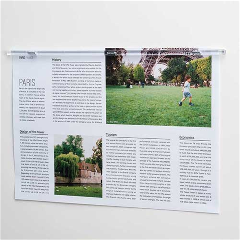 マグエックス マグネットスリムバーMSLB-310-10P-KT 透明 1個(ご注文単位1個)【直送品】