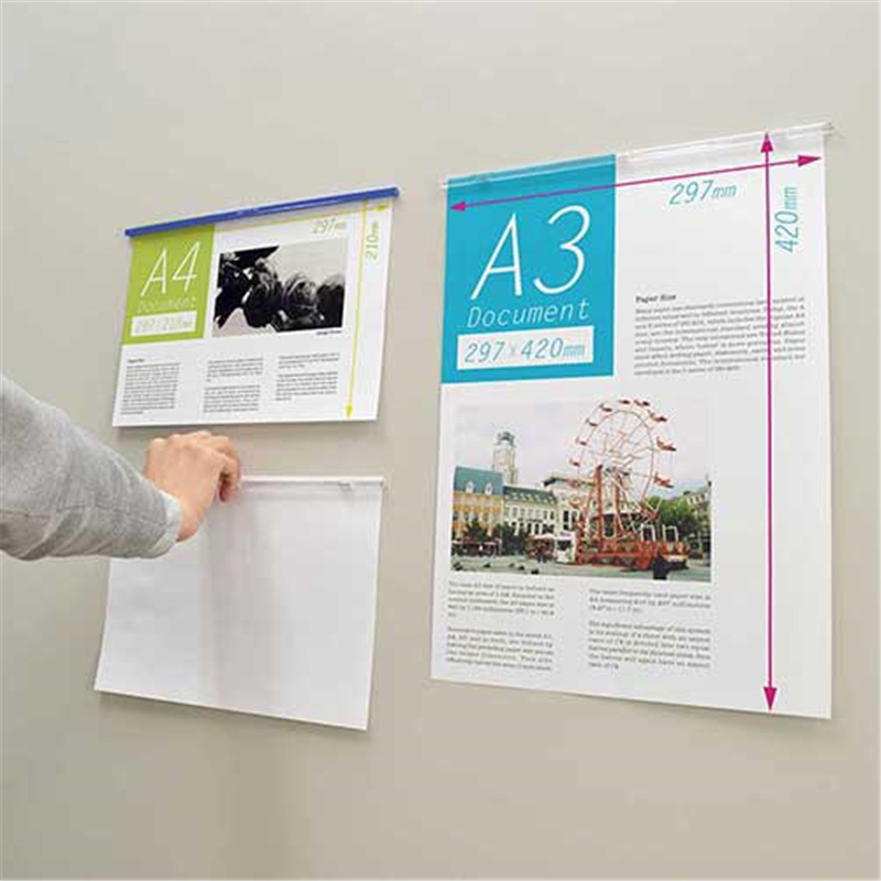 マグエックス マグネットスリムバー MSLB-310-3P-W 白 1個（ご注文単位1個）【直送品】