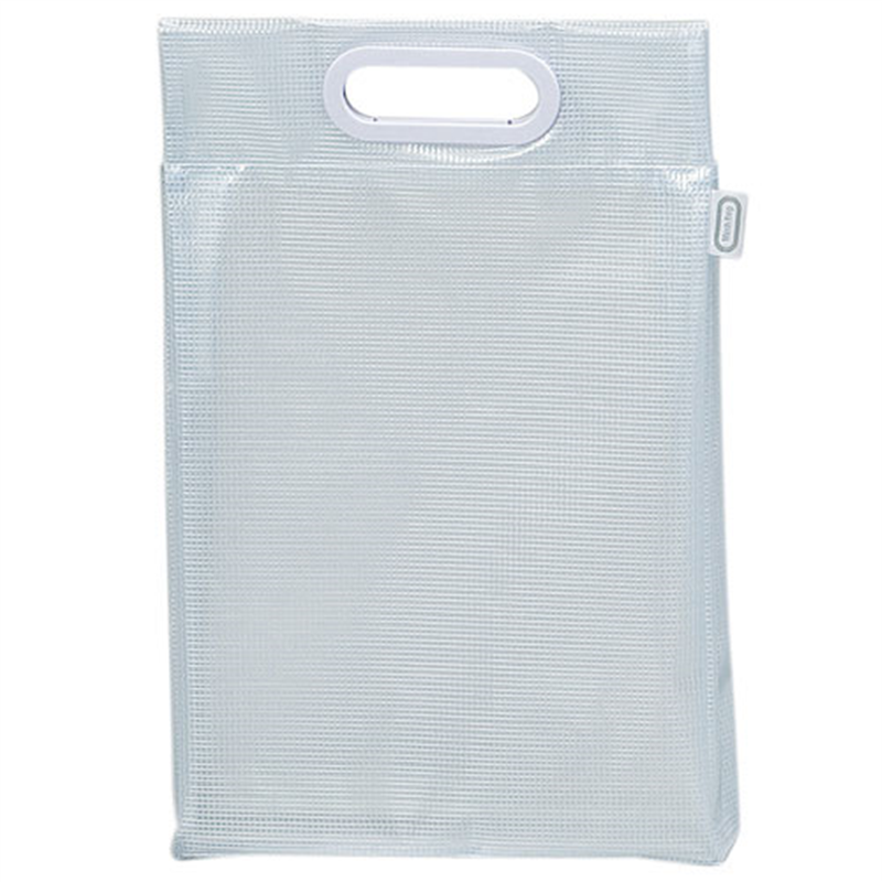 マグエックス メッシュバッグ A4 MMB-A4-W 白 1個(ご注文単位1個)【直送品】
