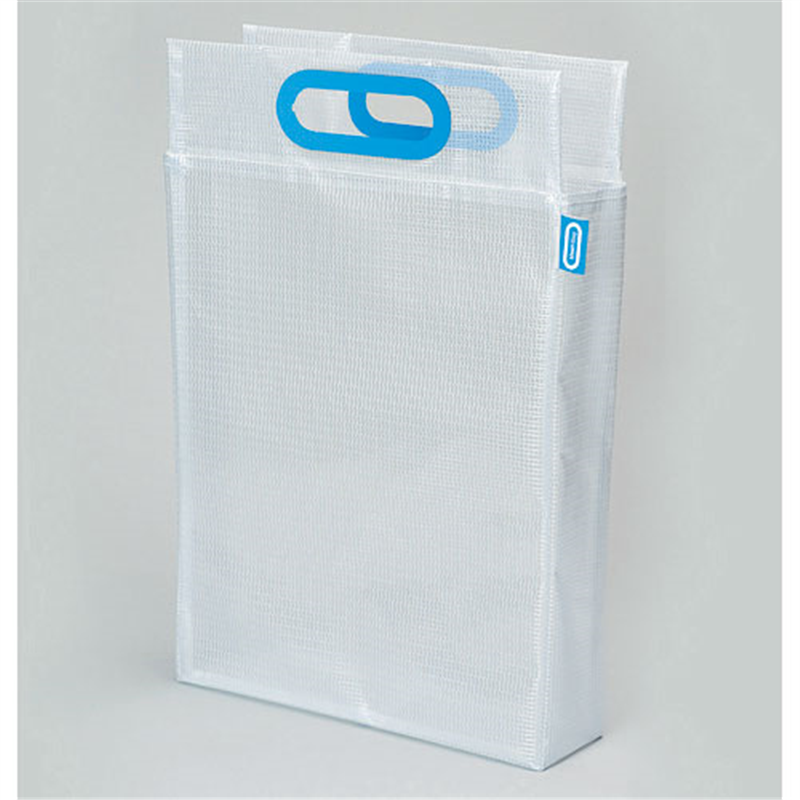 マグエックス メッシュバッグ A4 MMB-A4-B 青 1個(ご注文単位1個)【直送品】