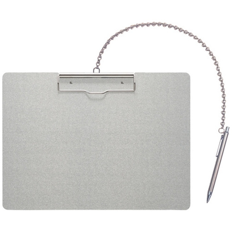 エヌケイ アルミ用箋挟ペン付きA4S AS-A4S-P 1個（ご注文単位1個）【直送品】