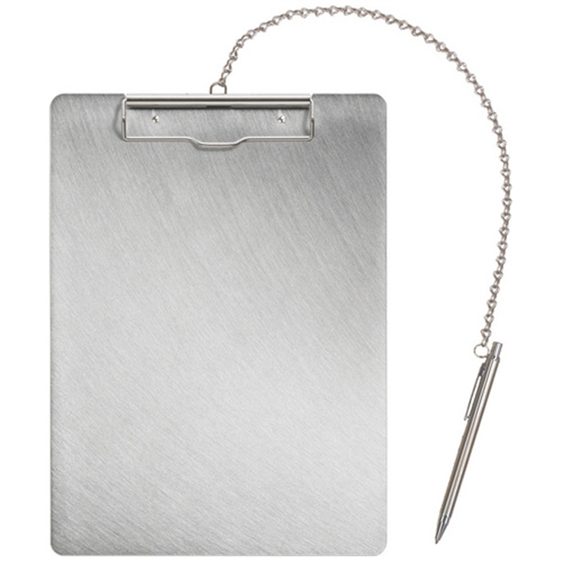 エヌケイ ステンレス用箋挟ペン付きA4E SC-A4E-P 1個（ご注文単位1個）【直送品】