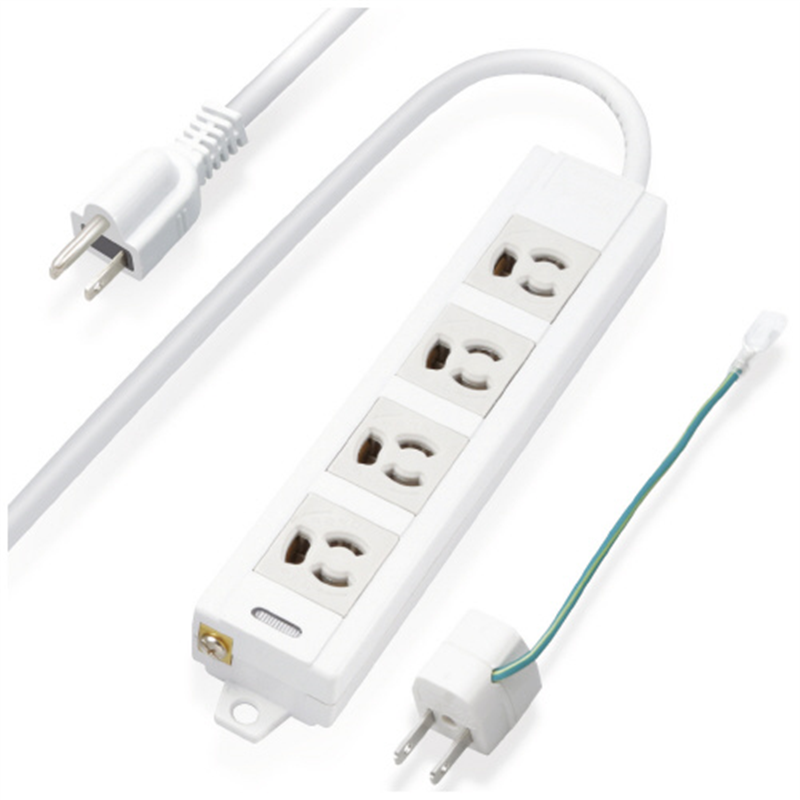 エレコム OAタップ4個口 T-ECOH34100NM 10m 1個（ご注文単位1個）【直送品】