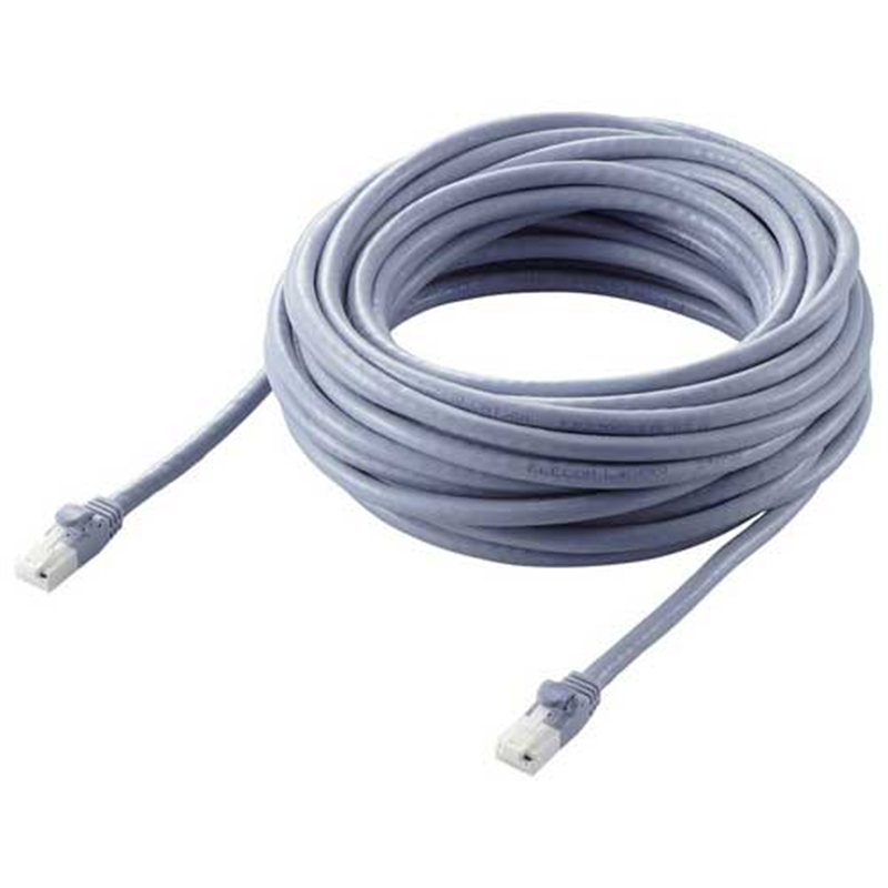 エレコム LANケーブルCat6A RoHS ブルー 10m 1個（ご注文単位1個）【直送品】