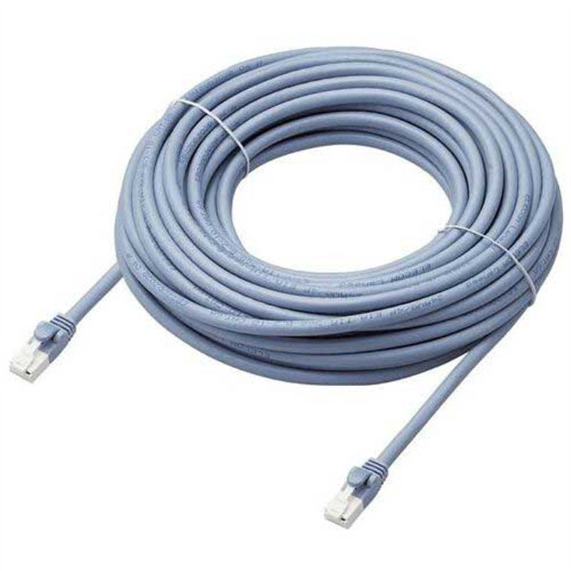 エレコム LANケーブルCat6A RoHS ブルー 15m 1個（ご注文単位1個）【直送品】