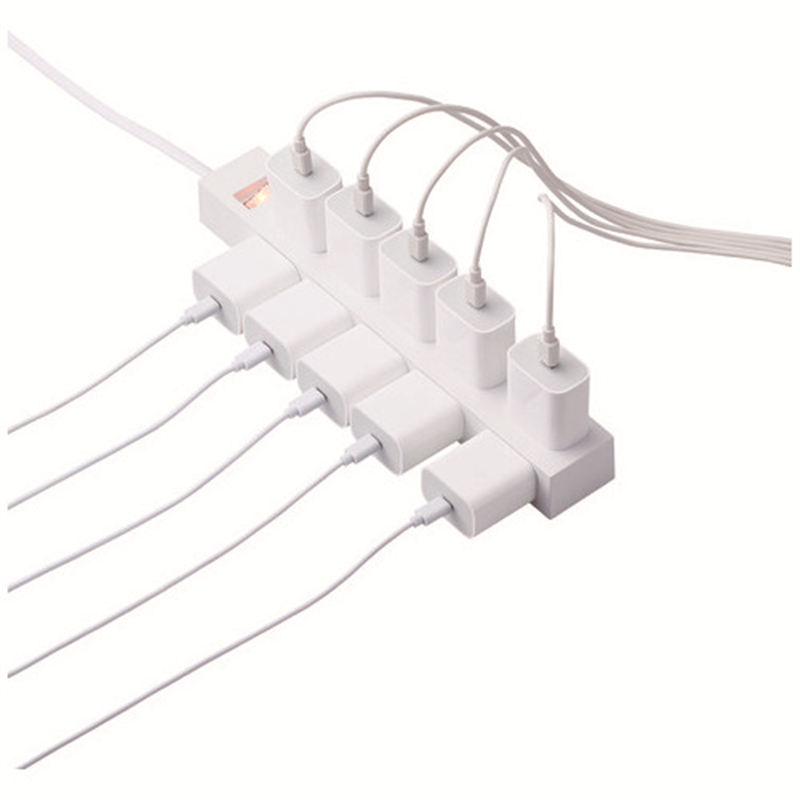 エレコム 一括スイッチ付10口タップ5m ECT-1550WH 1個(ご注文単位1個)【直送品】