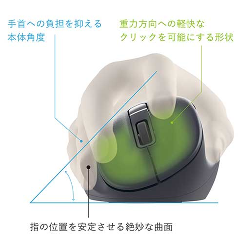 エレコム 静音BluetoothマウスM M-XGM30BBSKBK 1個（ご注文単位1個）【直送品】
