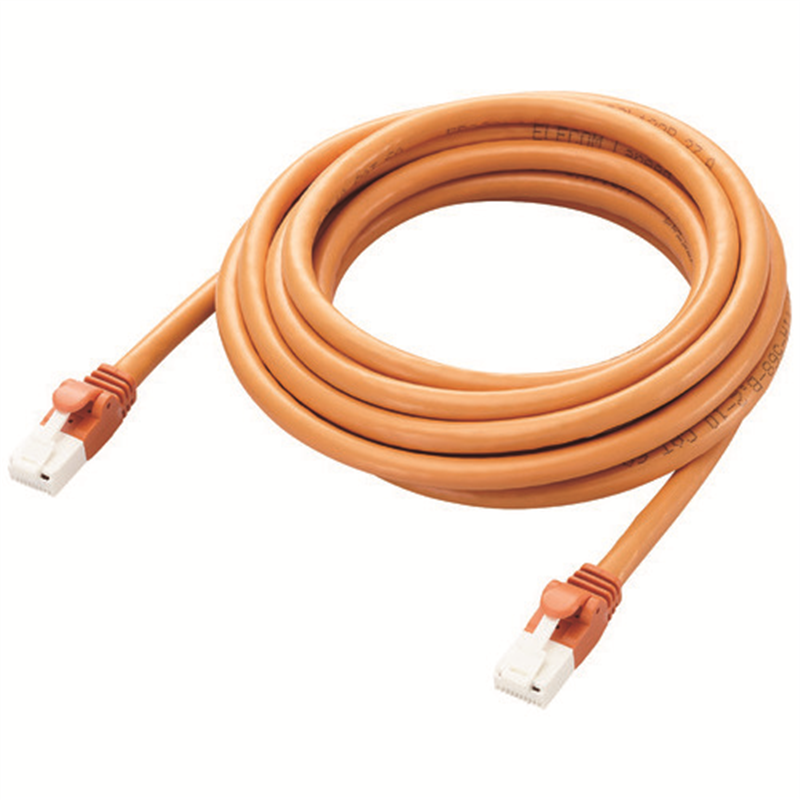 エレコム LANケーブルCat6Aオレンジ3mLD-GPAT/DR3/RS 1個（ご注文単位1個）【直送品】