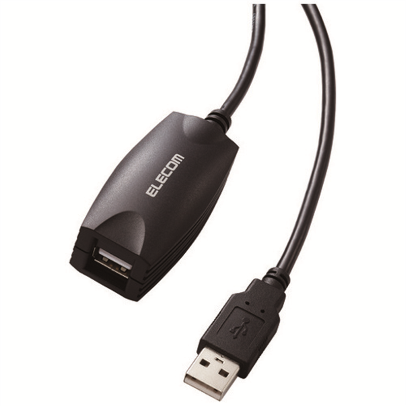 エレコム USBエクステンダーケーブル5m USB2-EXC50 1個(ご注文単位1個)【直送品】