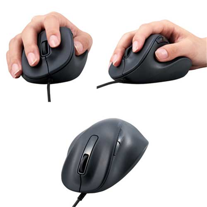 エレコム 静音有線マウスS M-XGS30UBSKBK 1個(ご注文単位1個)【直送品】