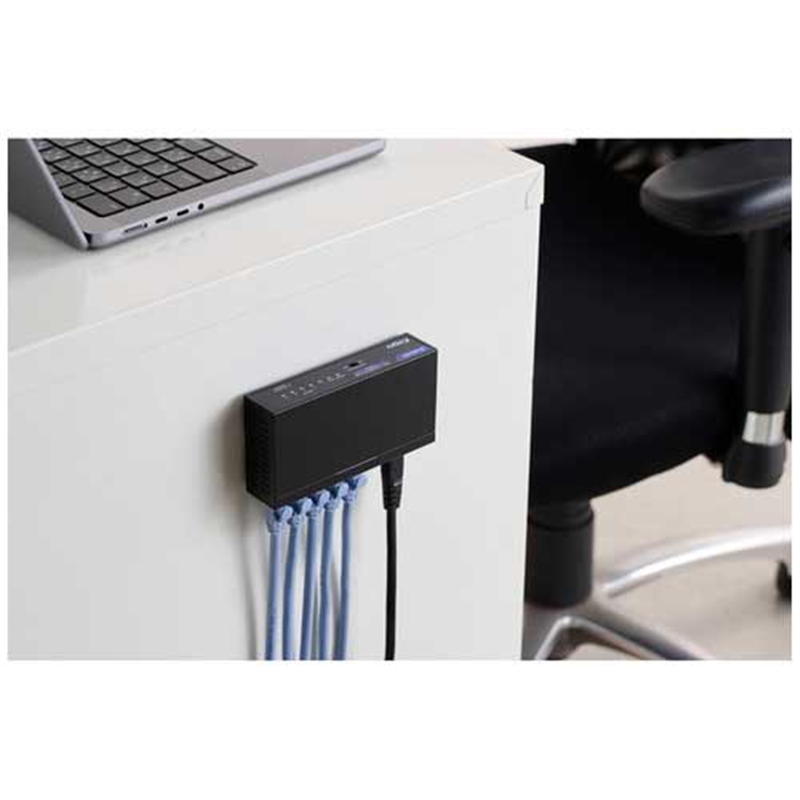 エレコム スイッチングハブ 5ポート EHC-G05MN4-HJB 1個(ご注文単位1個)【直送品】