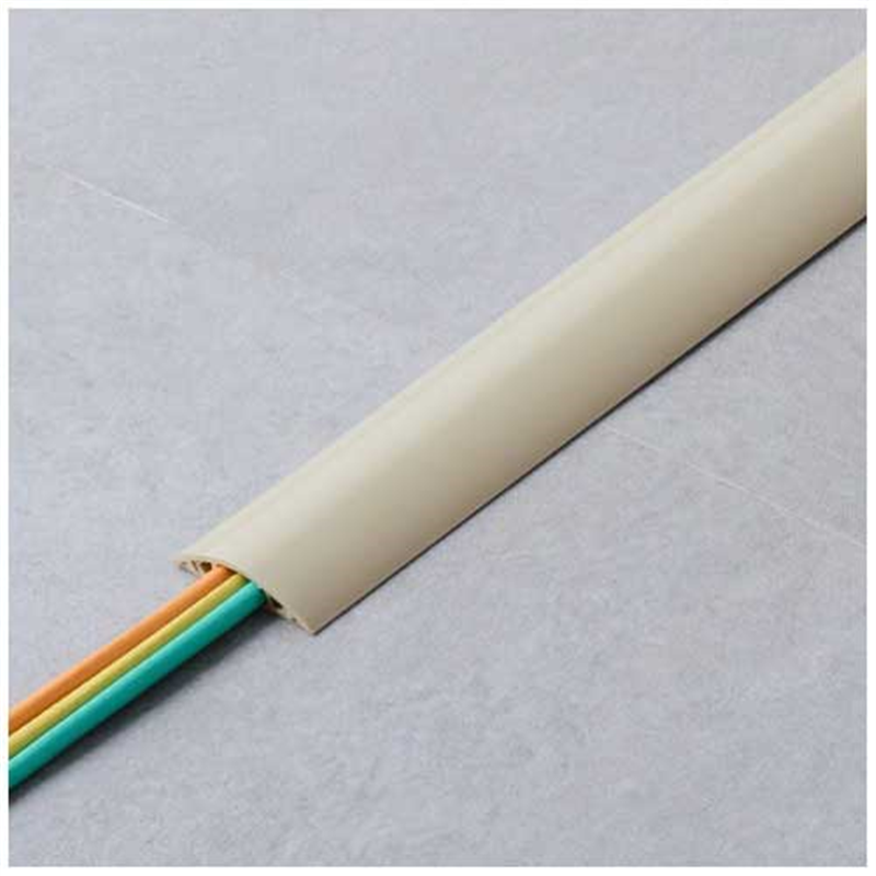 エレコム 床用モール 54mm ベージュ LD-GA1407MA 1個(ご注文単位1個)【直送品】