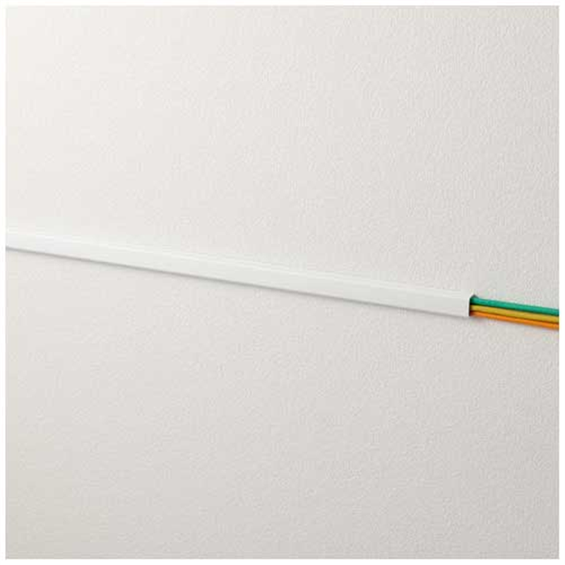 エレコム 壁用 モール 26mm ホワイト LD-GAF3MWH 1個(ご注文単位1個)【直送品】