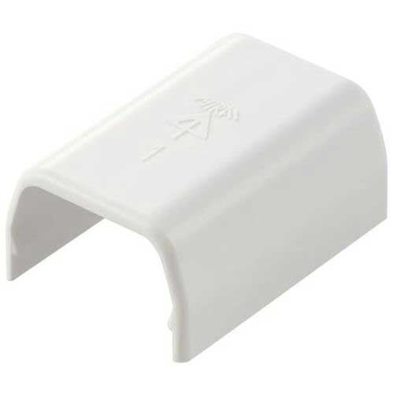 エレコム 壁用ジョイント 16mm ホワイト LD-GAFJ1MWH 1個（ご注文単位1個）【直送品】