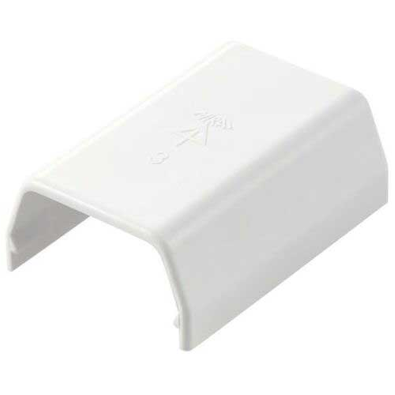 エレコム 壁用ジョイント 26mm ホワイト LD-GAFJ3MWH 1個（ご注文単位1個）【直送品】