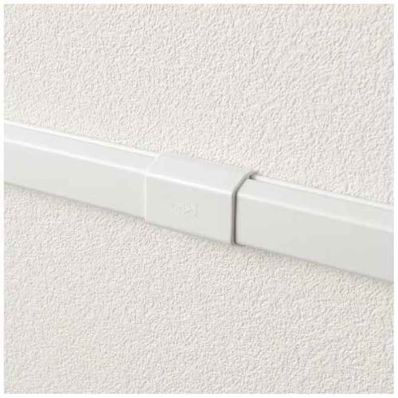 エレコム 壁用ジョイント 26mm ホワイト LD-GAFJ3MWH 1個(ご注文単位1個)【直送品】