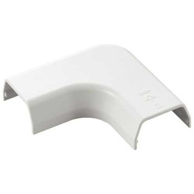 エレコム 壁用 マガリ 26mm ホワイト LD-GAFM3MWH 1個（ご注文単位1個）【直送品】