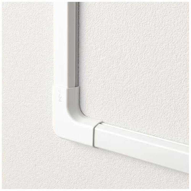 エレコム 壁用 マガリ 26mm ホワイト LD-GAFM3MWH 1個(ご注文単位1個)【直送品】