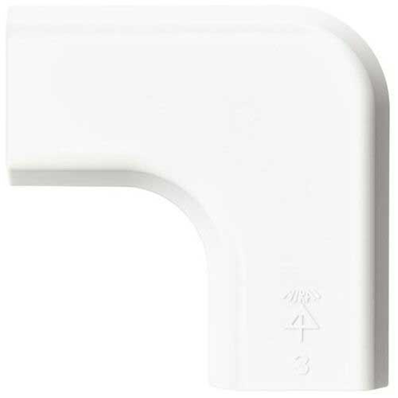 エレコム 壁用 マガリ 26mm ホワイト LD-GAFM3MWH 1個(ご注文単位1個)【直送品】