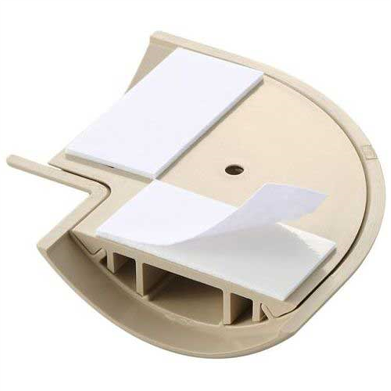 エレコム 床用マガリ 45mm ベージュ LD-GAM37MA 1個（ご注文単位1個）【直送品】