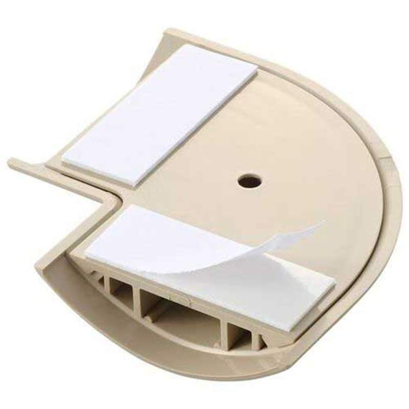 エレコム 床用マガリ 54mm ベージュ LD-GAM47MA 1個(ご注文単位1個)【直送品】