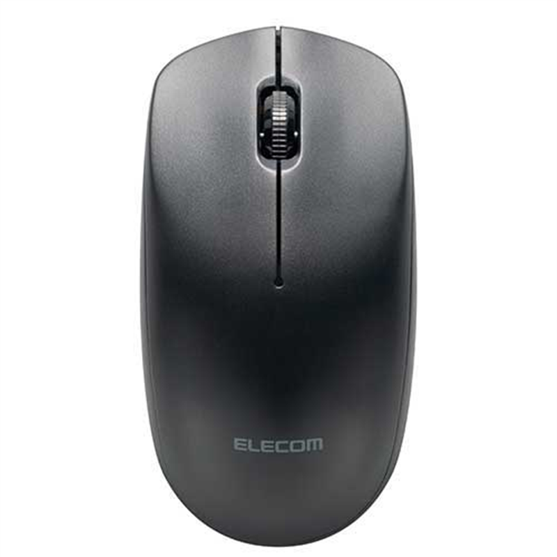 エレコム 光学式無線マウス M-LE10DRBK ブラック 1個（ご注文単位1個）【直送品】