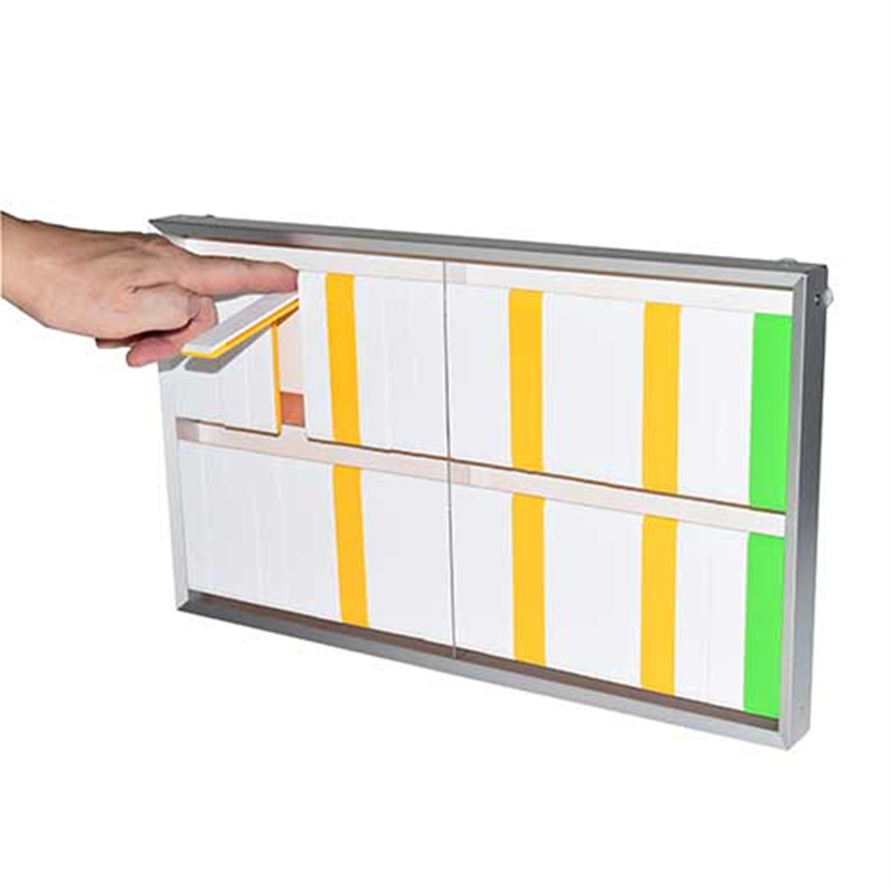 yoshino ターン式名札掛 NY-40 40名用 1個(ご注文単位1個)【直送品】