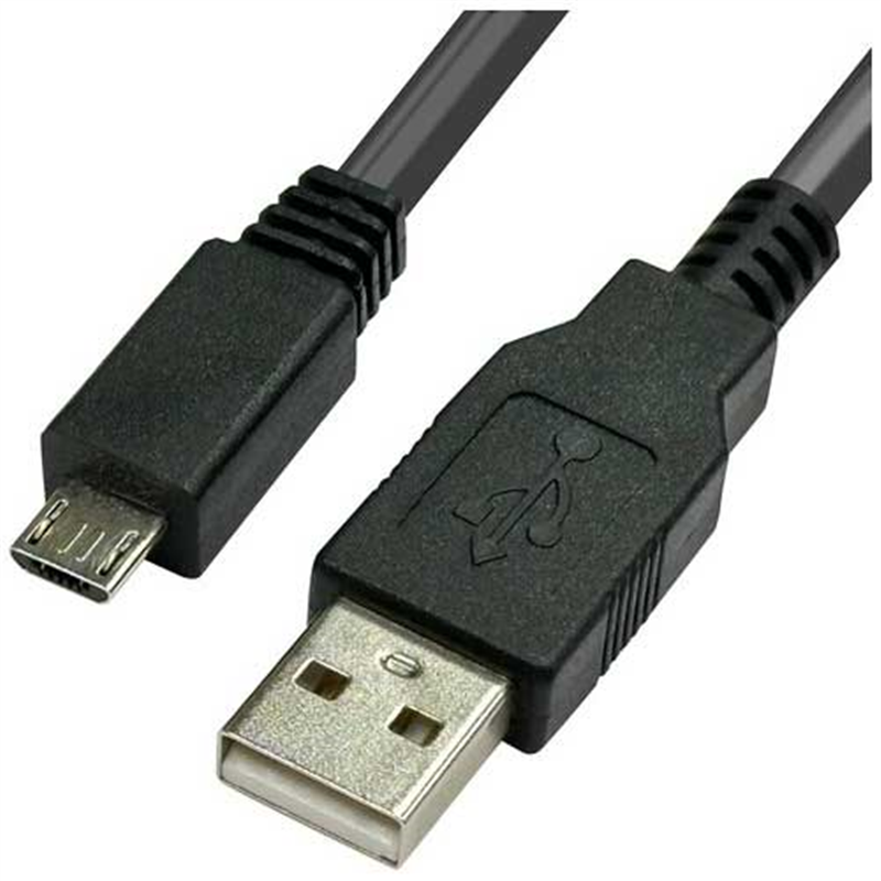 ルーメン microUSBケーブル 1m USB2-Micro10 1個（ご注文単位1個）【直送品】